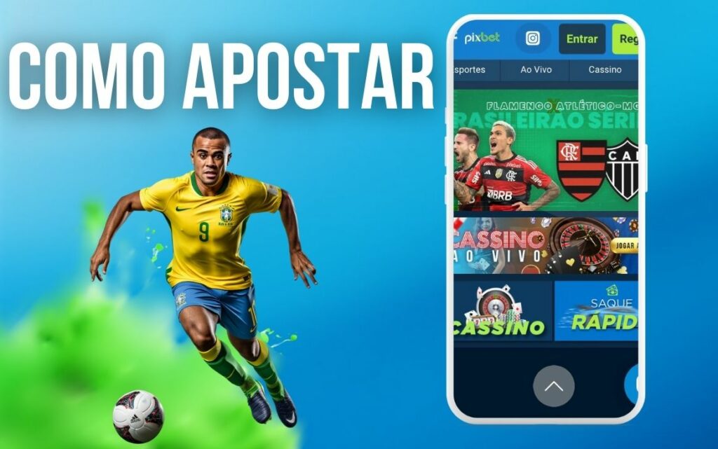 Como apostar no aplicativo Pixbet Brasil