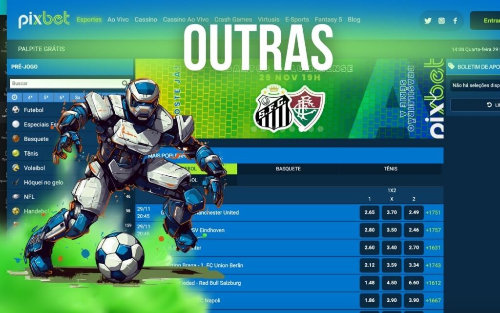 Pixbet Brasil site Outras- apostas