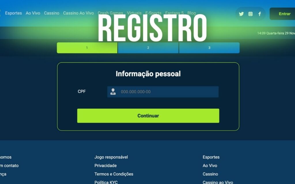 Pixbet Brasil site Registro