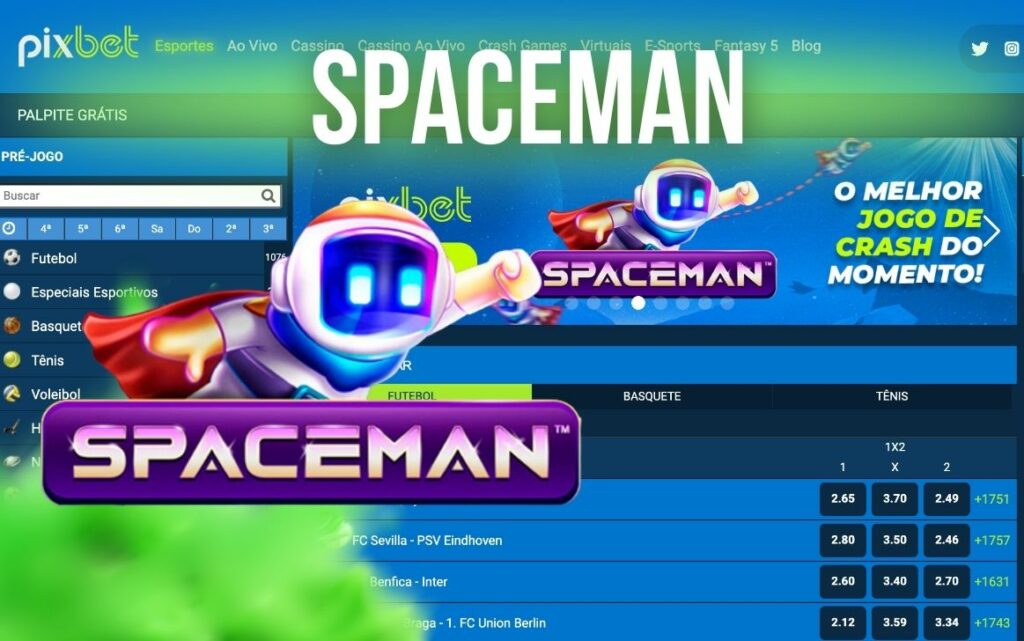 Pixbet Brasil Spaceman jogo