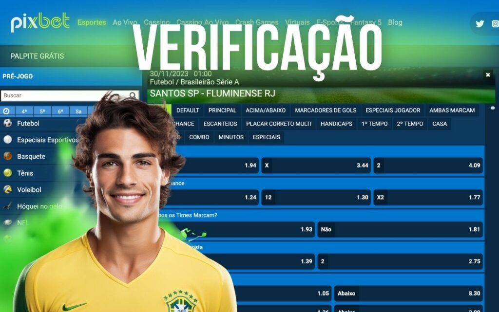 Pixbet Brasil site Verificação de sua conta