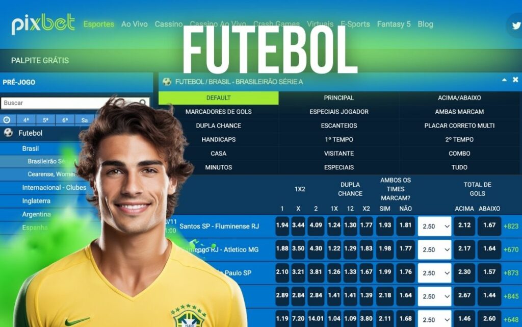 Pixbet Brasil futebol apostas