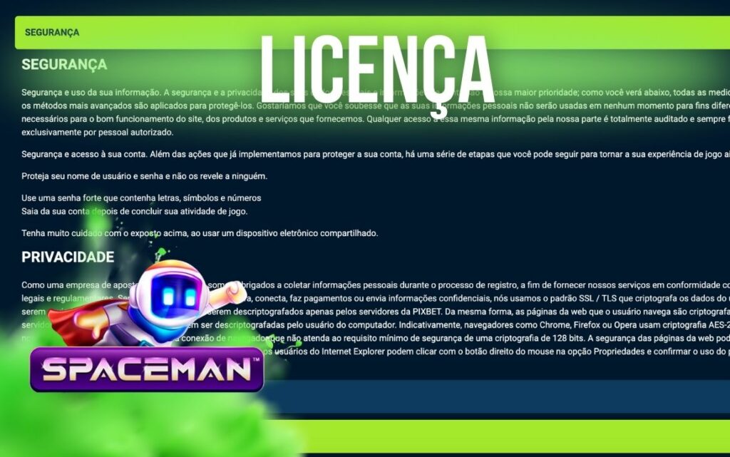Pixbet Brasil site licença